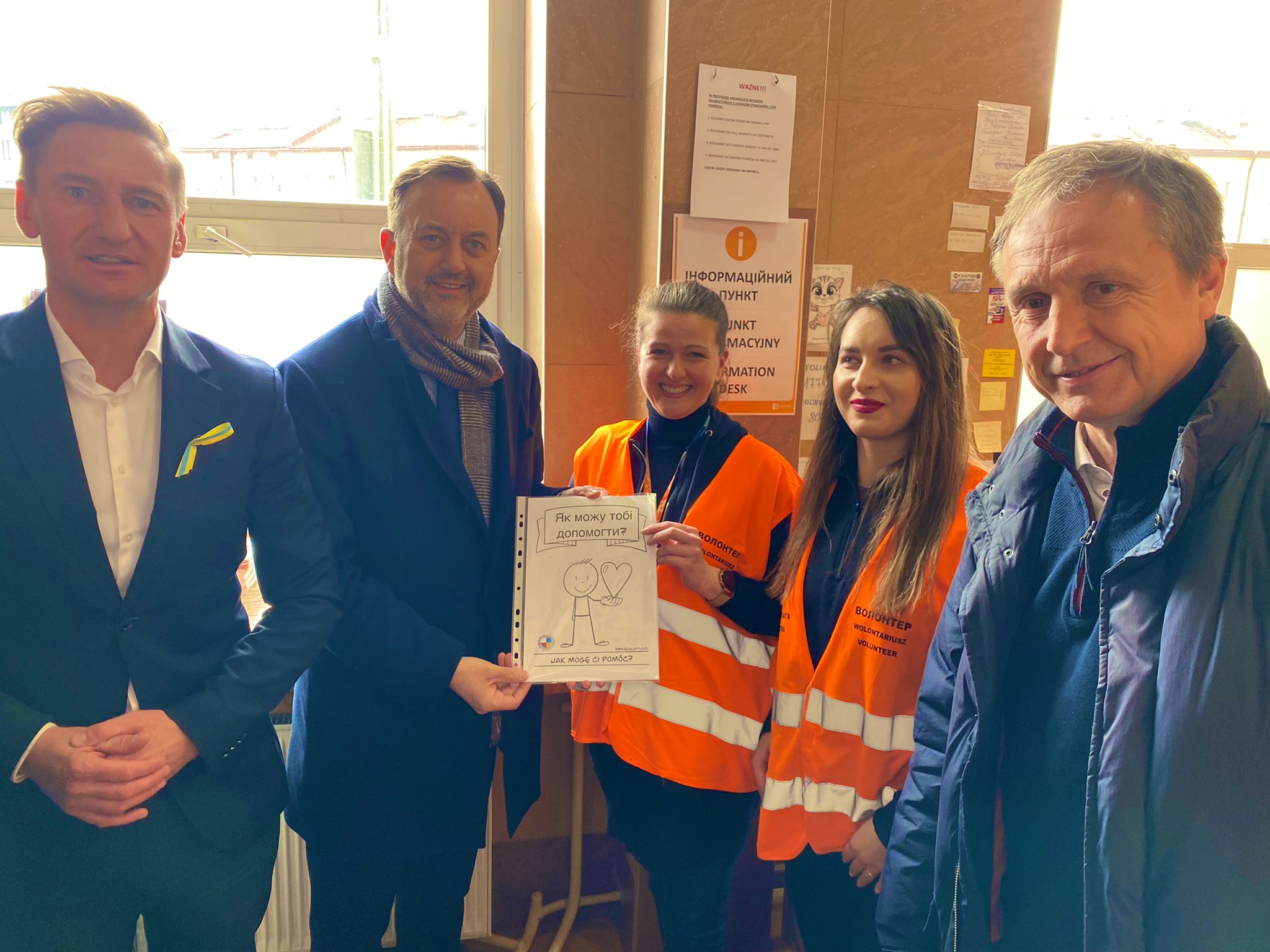 Decoster joins CoR mission to EU border to address Ukrainian refugee crisis