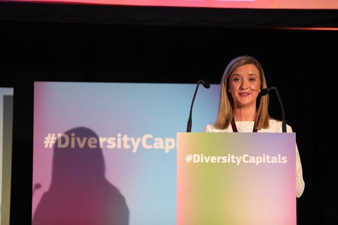 Kate Feeney at Inclusion & Diversity Awards for local authorities