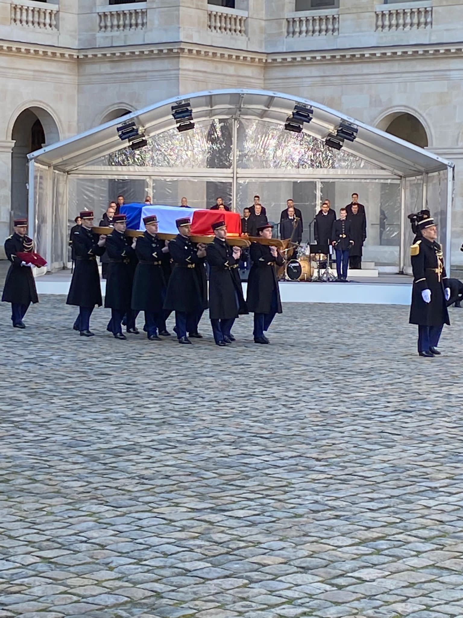 François Decoster paying tribute to Jacques Delors