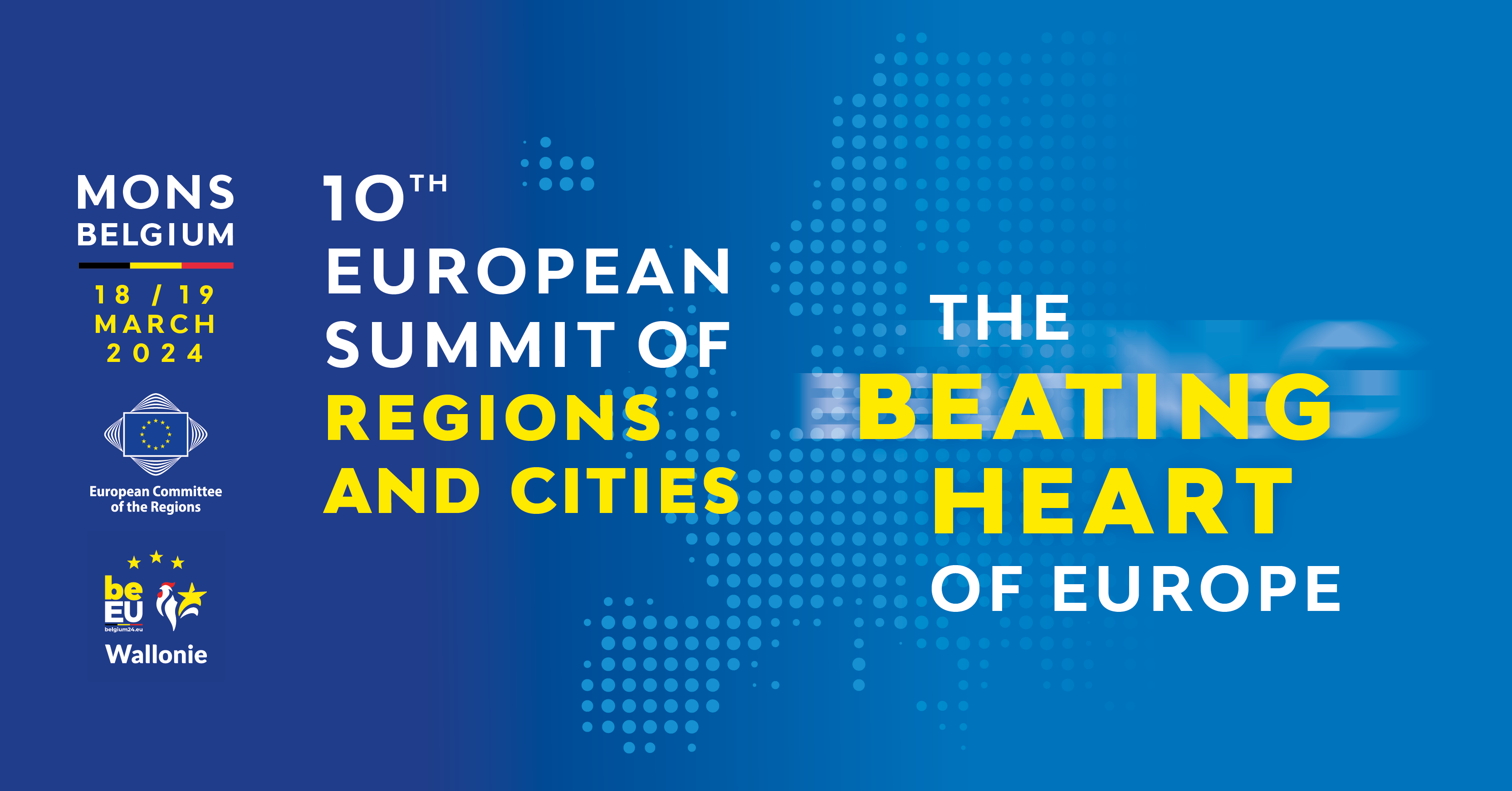 Less than one month to go until the 10th Summit of Regions and Cities!
