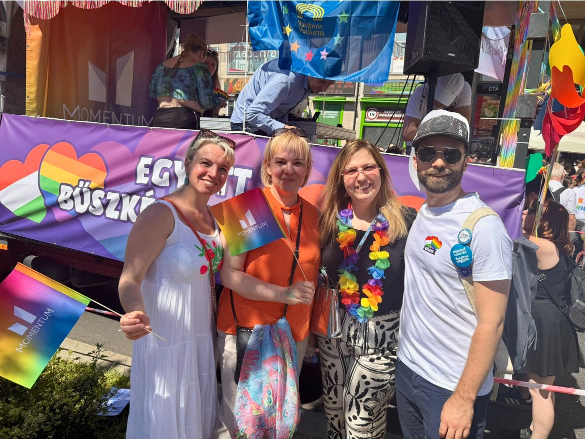 We stand with Budapest Pride!